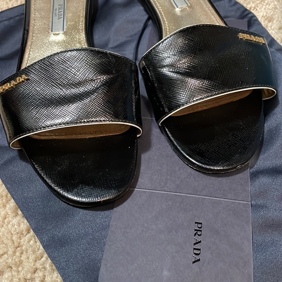 Prada black sandal slipper - Picture 5 of 6
